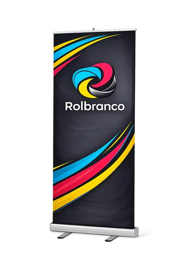 Roll-Up publicitário personalizado Rolbranco
